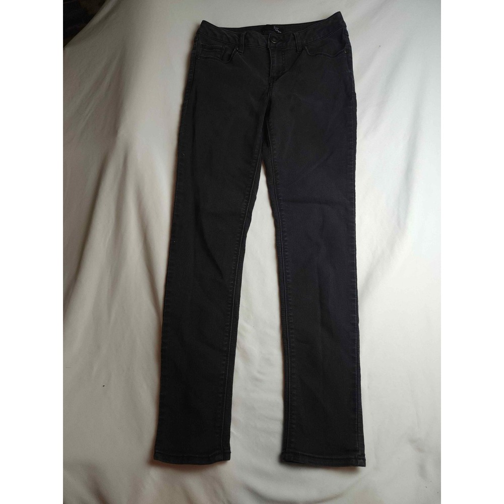 1822 Denim Womens Black Skinny Jeans Size 8‎ Stretch Five Pocket Casual Classic